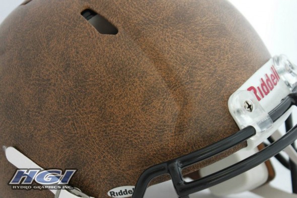 Washington Redskins throwback panthers sunday November retro leather helmets - HGI leather helmet