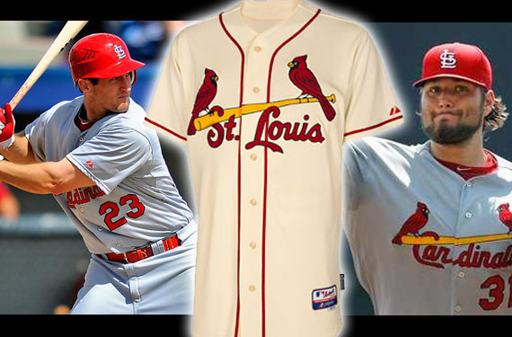 st louis cardinals red jersey