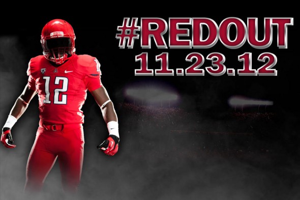 Arizona redout red uniforms red helmet