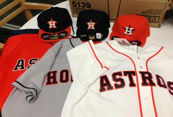Houston Astros Officially Unveil New Logos, Uniforms – SportsLogos