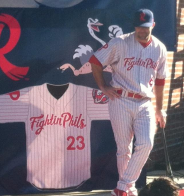 Reading Phillies, It was hard to miss these jerseys at the …