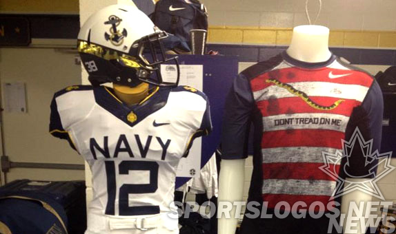 Navy Nike Univorms football college Commander-in-Chief’s Trophy featured