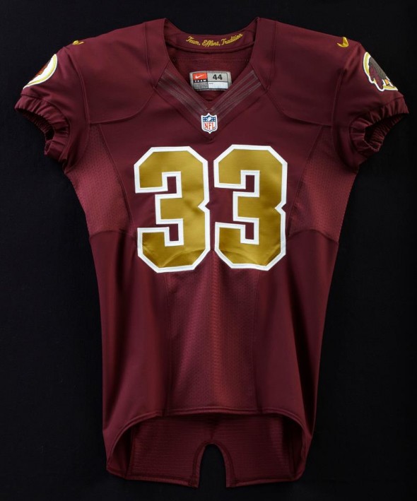 Charitybuzz: Jordan Reed Game Worn Washington Redskins Jersey