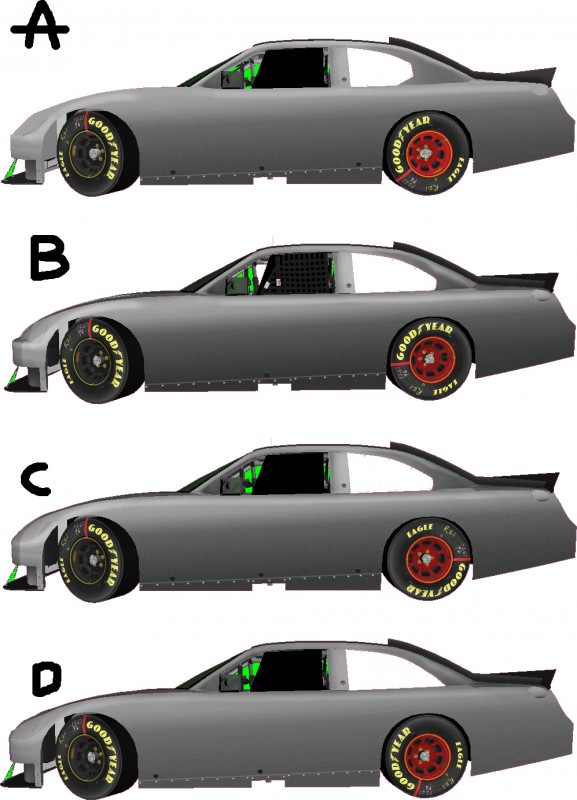 NASCAR 2013 rule changes camry fusion ss chevrolet ford toyota dodge - 2011 quiz