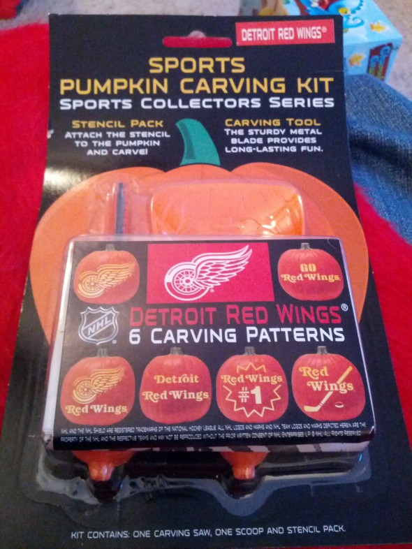 Clark Rasmussen Red Wings Pumpkin Patterns