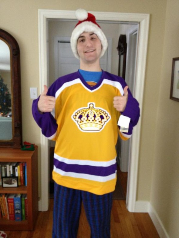 @Charleybone - retro LA Kings jersey