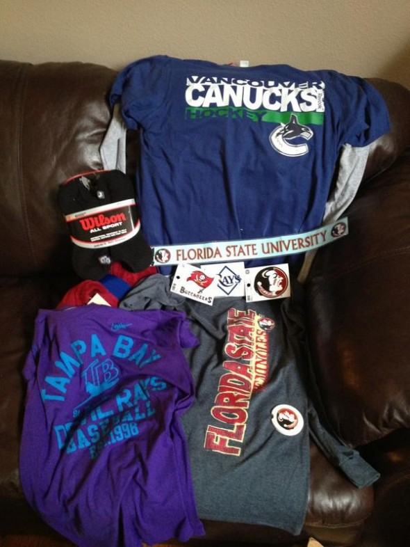 @MichaelDanger19 - FSU, Canucks and Devil Rays