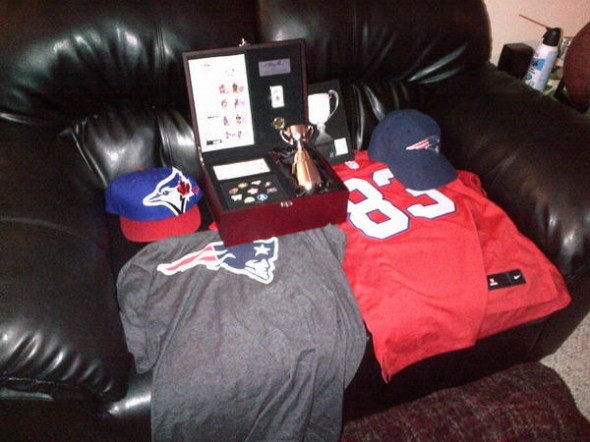 @Seventeen11 - Pats, Jays, and Grey Cup Box