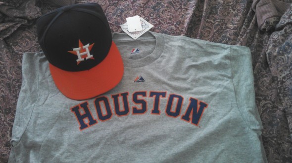 @SteveInLC new Astros cap and t-shirt