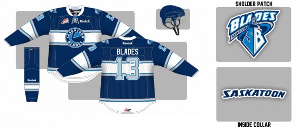 Blades Host Broncos During Retro Jersey Night - Saskatoon Blades