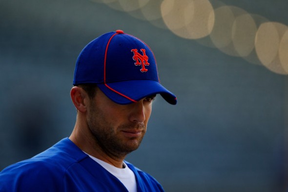 MLB NL East Batting Practice Caps - New York Mets Wright BP 2012