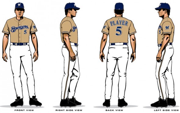 brewers gold jersey