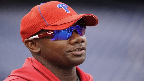 MLB NL East BP Batting Practice Caps - Philadelphia Phillies Howard 2012