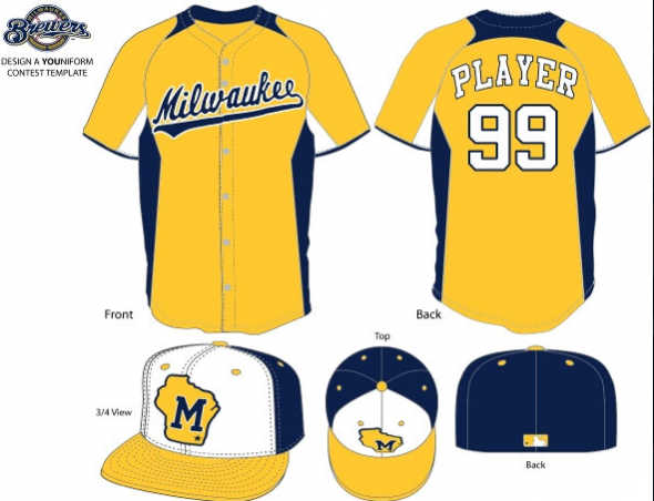 Brewers Add Gold Jersey as Alternate for 2013 – SportsLogos.Net News