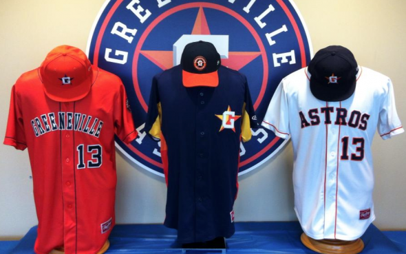 Astros unveil new uniforms for 2013