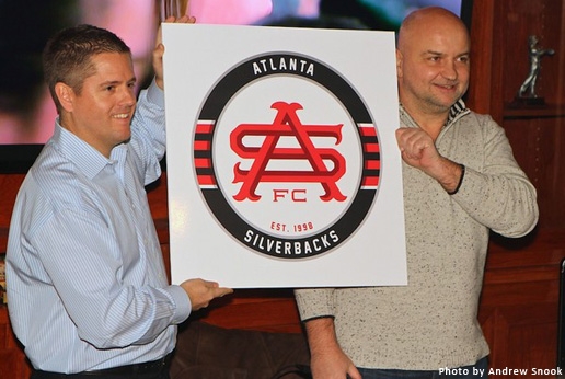 Atlanta Silverbacks soccer club NASL new logo - announce