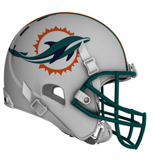 New Miami Dolphins Helmet 2013