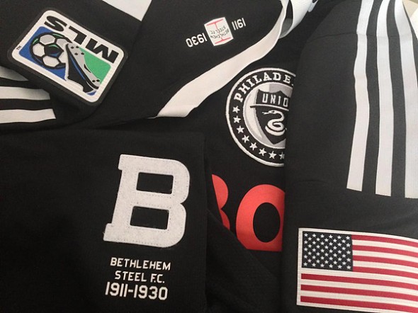 Phila - details -MLS Jersey Week Reveal kit Philadelphia Union Toronto FC new uniform jersey