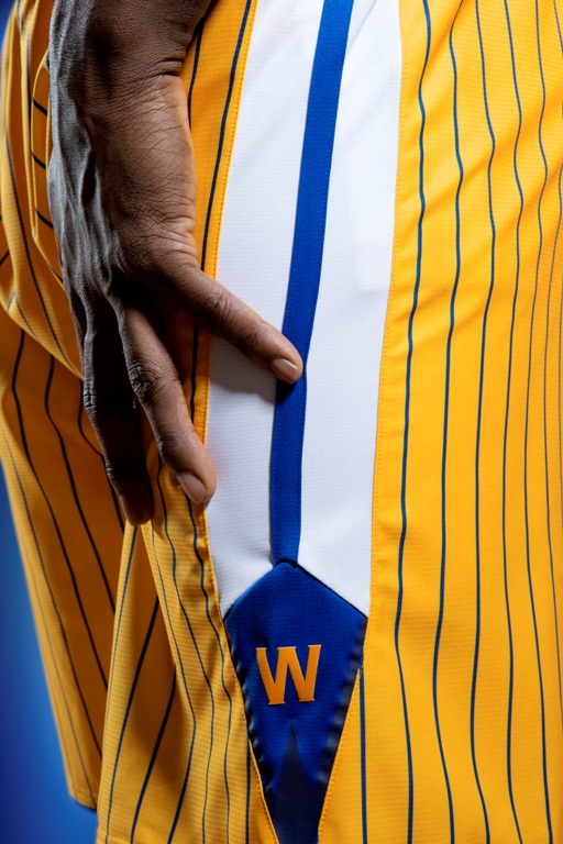 Warriors debut new yellow alternate jerseys with sleeves - Sports