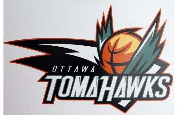 tomahawks logo - Ottawa TomaHawks National Basketball League of Canada NBLC name change