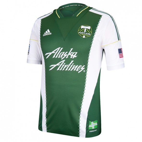 Portland Timbers adidas 2018 Secondary Authentic Jersey - White