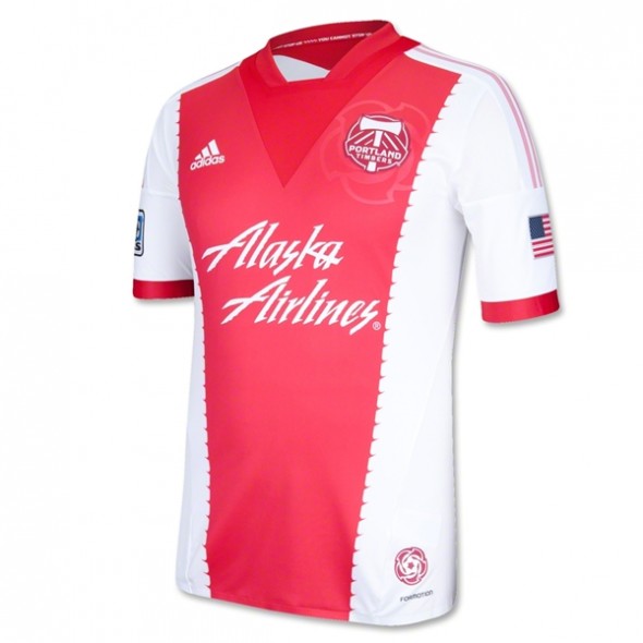red - MLS Jersey Week reveal week portland timbers new jerseys 2013