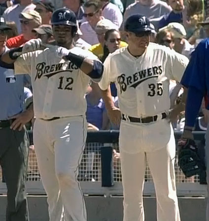 brewers uniform history