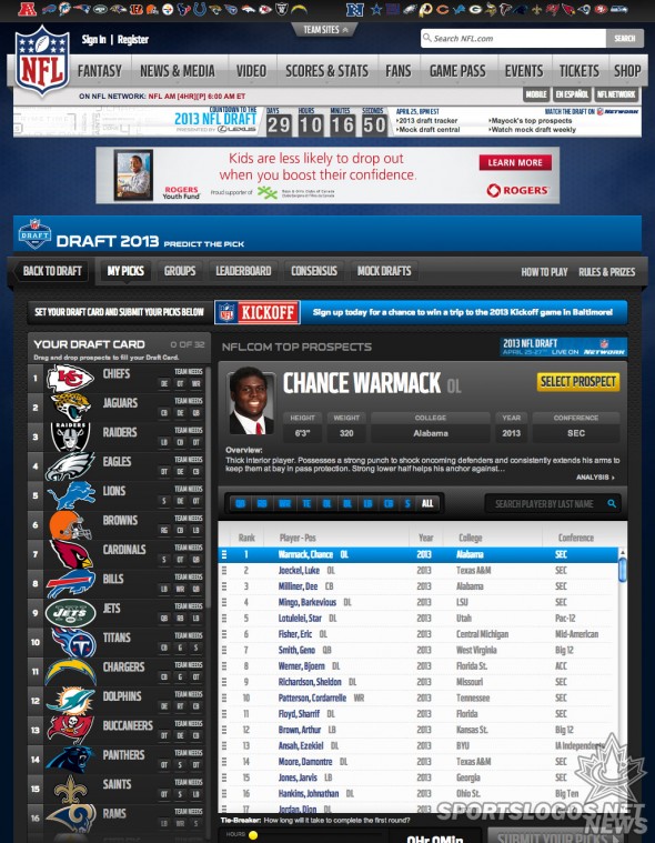 nfl fantasy website