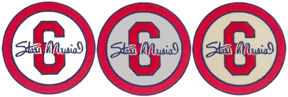 Stan Musial 4 Patch Framed Set – The Emblem Source