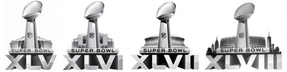 logotipo del super bowl xlviii