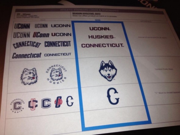 Many - UConn University of Connecticut new logo uniforms