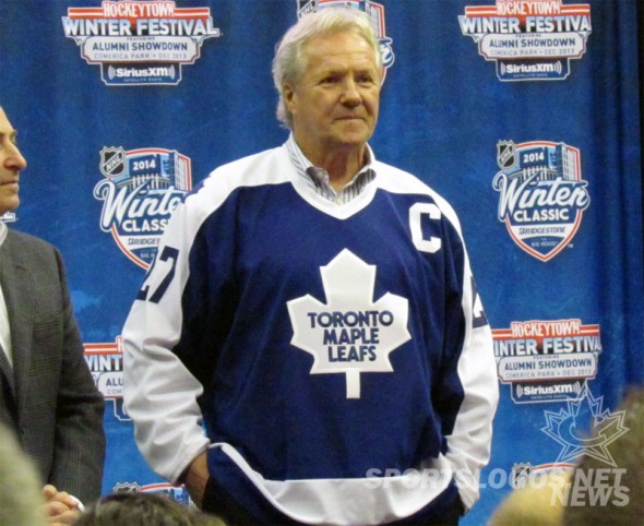 Darryl Sittler Maple Leafs 2014 Alumni Jersey