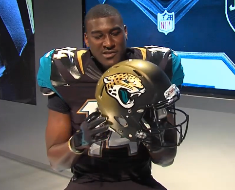 Jacksonville Jaguars 2013 New Helmet