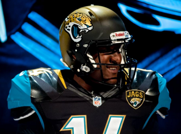 Jacksonville Jaguars 2013 New Helmet