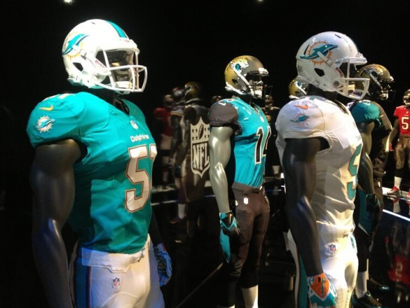 Dolphins Redesign a Retro Reminder of Simpler Design Times –  SportsLogos.Net News