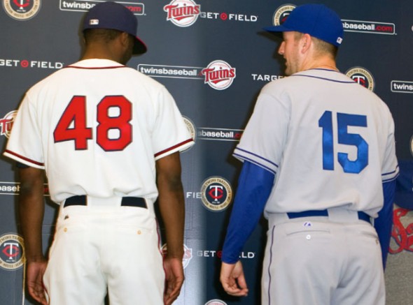 Minnesota Twins Throwback 1948 St. Paul Saints Team Signed Jersey