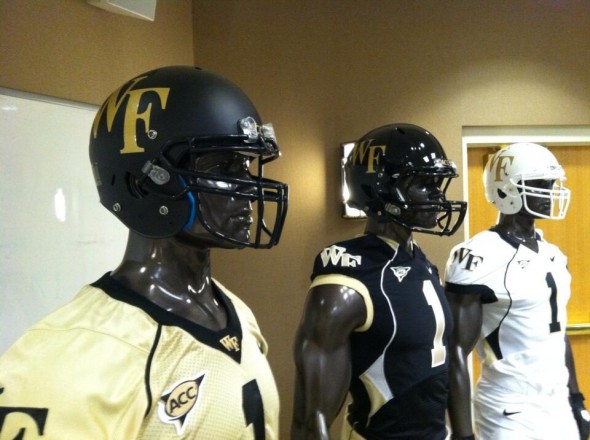 Wake forest best sale football helmet