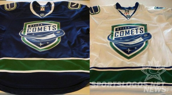 The Utica Comets are going to wear jerseys inspired by the Canucks