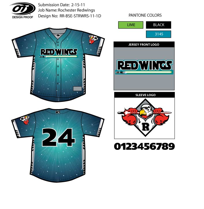 Rochester Red Wings Star Wars Jersey 2012 News