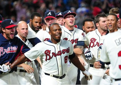 Atlanta braves cream jersey on sale