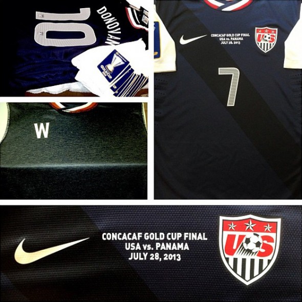 US Soccer USMNT Wear Special Jerseys for their Gold Cup Final Win