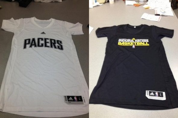 pacers sleeved jersey