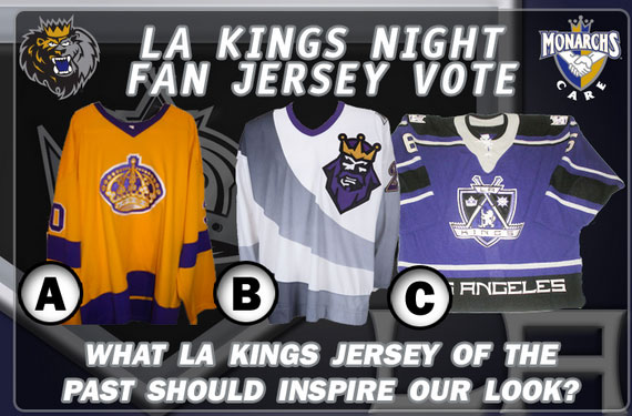 la kings jerseys by year