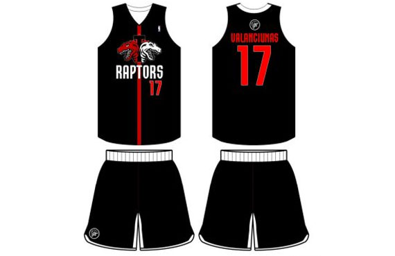 raptors jersey design