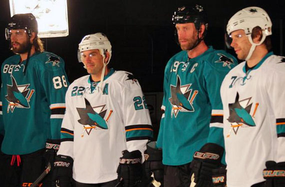 san jose sharks 2013 jersey