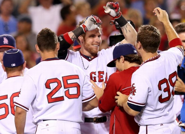 Chris Creamer  SportsLogos.Net on X: The California Angels were back last  night! Check out our photo gallery of the #Angels wearing their sweet  70s-80s throwback uniforms last night right here