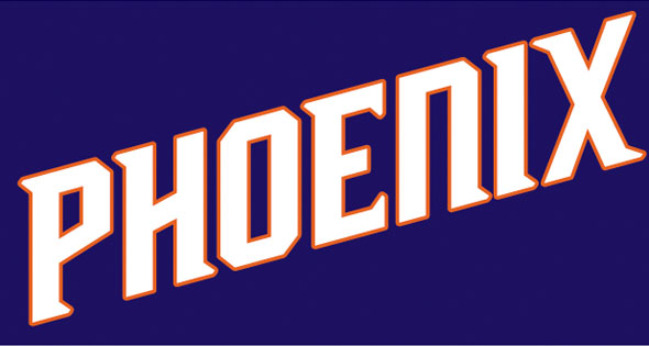 Phoenix Suns City Edition font - forum