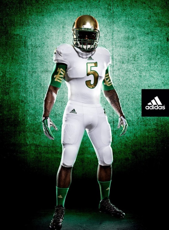 Notre Dame unveils Shamrock Series uniforms for Wisconsin game