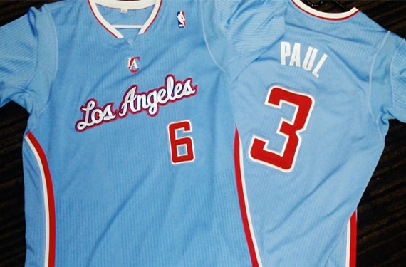 clippers sleeved jersey