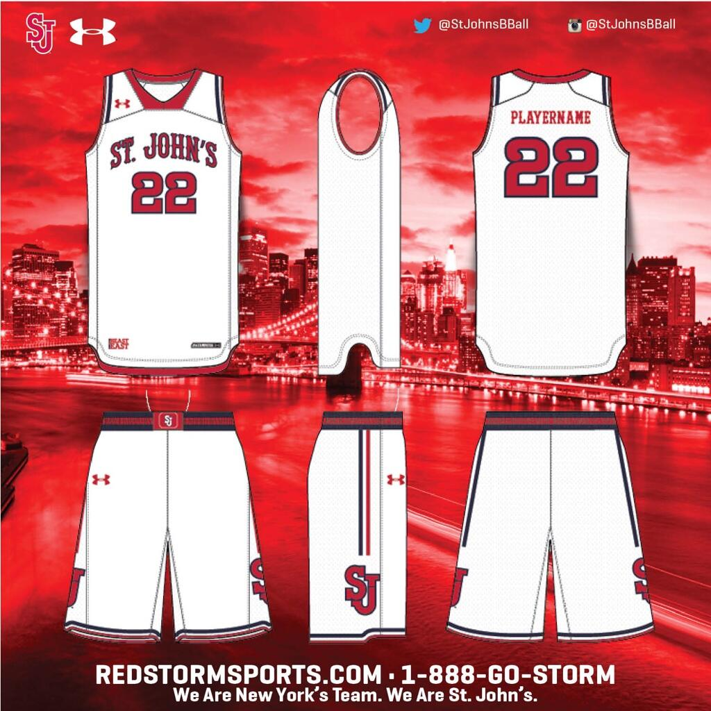 St. Johns Basketball Releases Four New Uniforms News